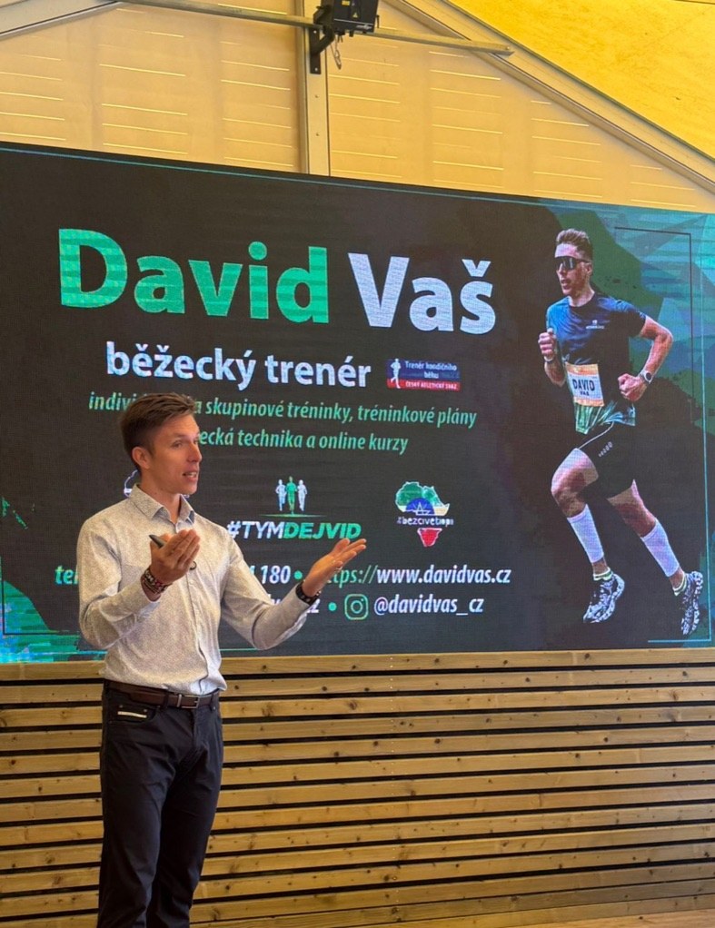 David Vaš — přednáška o běhu pro #tymdejvid